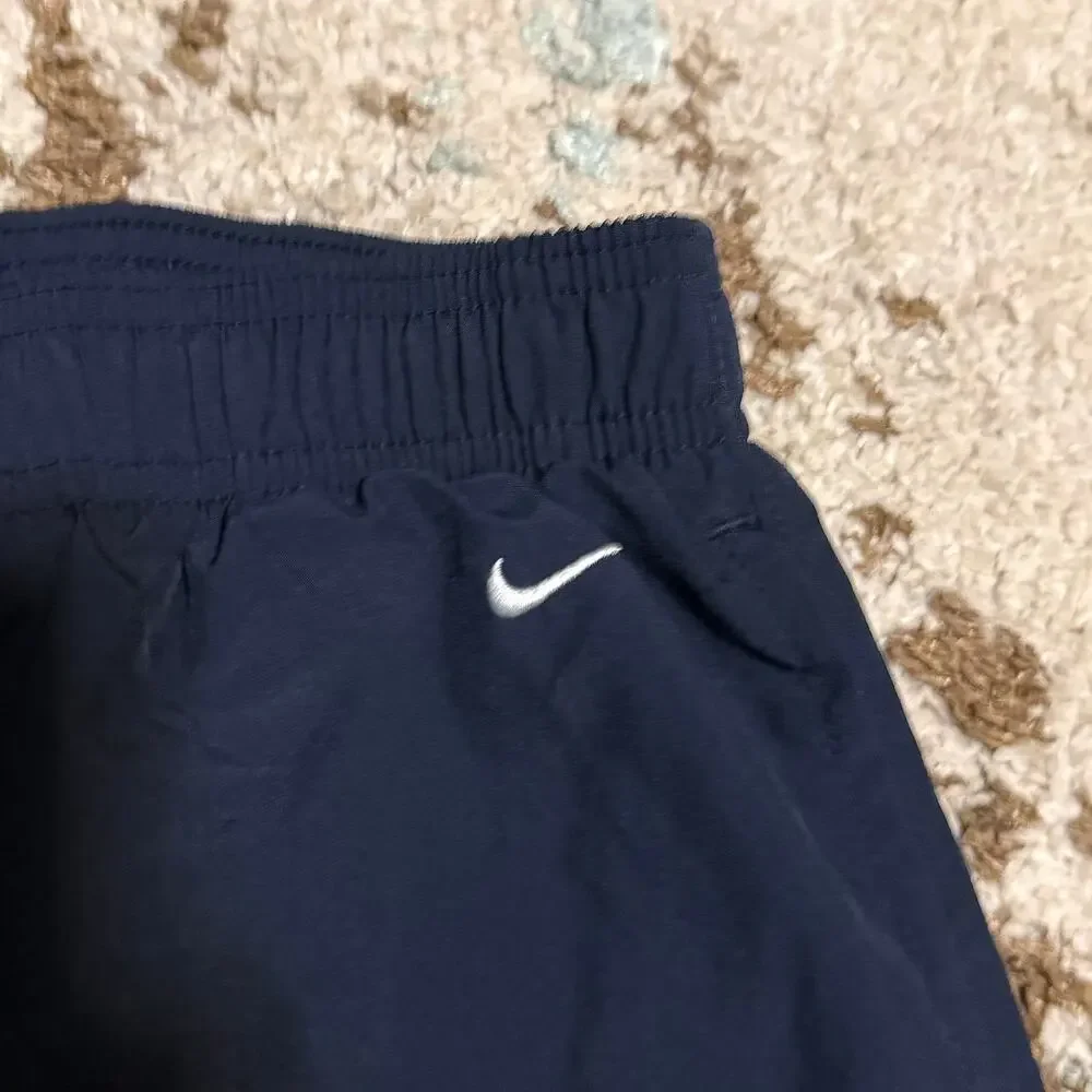 Vintage 2000s Nike Track Pants Size Small Navy Y2K